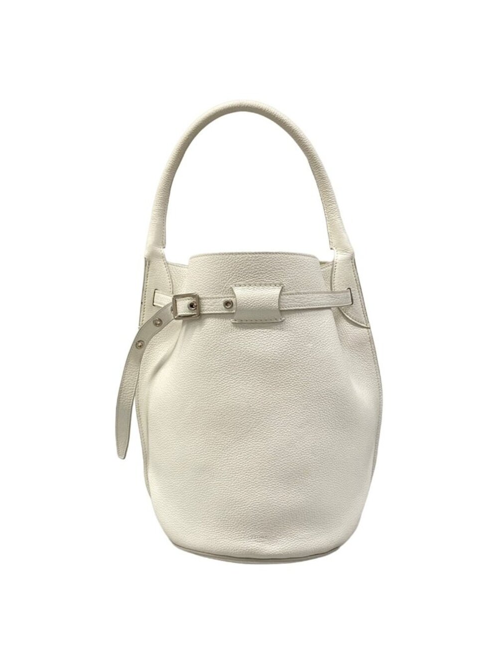Celine Handbag Big Bag Bucket White Leather - Picture 1 of 15